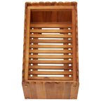 vidaXL Garten-Hochbeet 50 x 30 x 25 cm Massivholz Akazie
