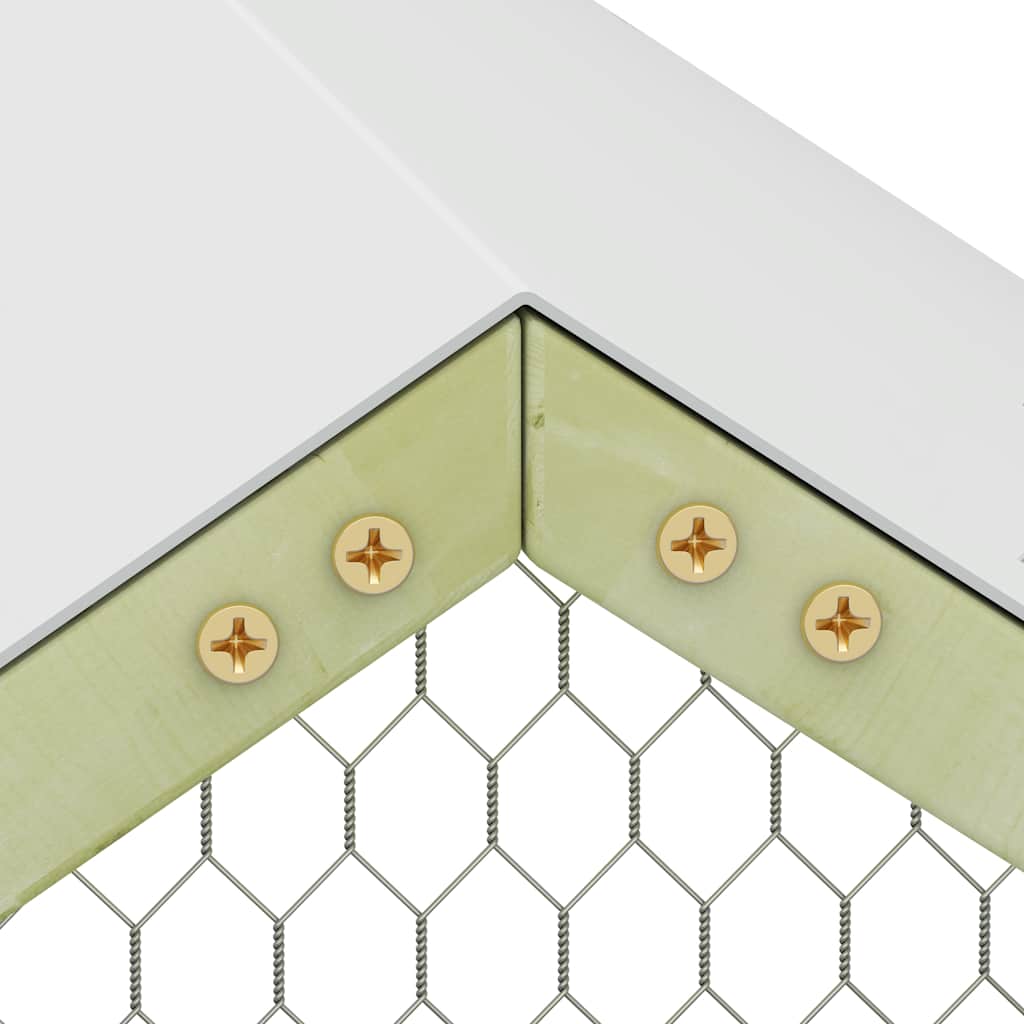 vidaXL Hühnerkäfig 3x1,5x2 m Imprägniertes Kiefernholz