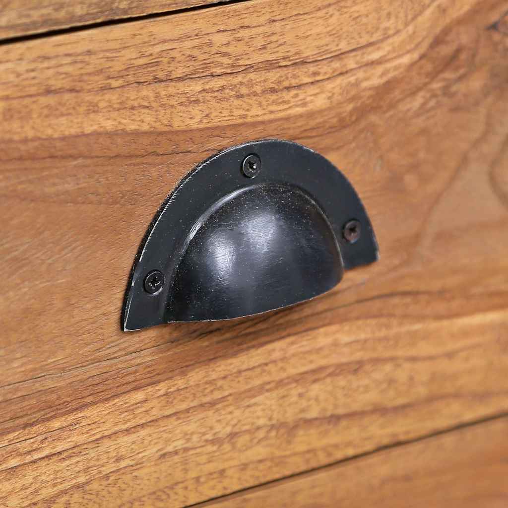 vidaXL Beistellschrank 60 x 30 x 60 cm Massivholz Teak