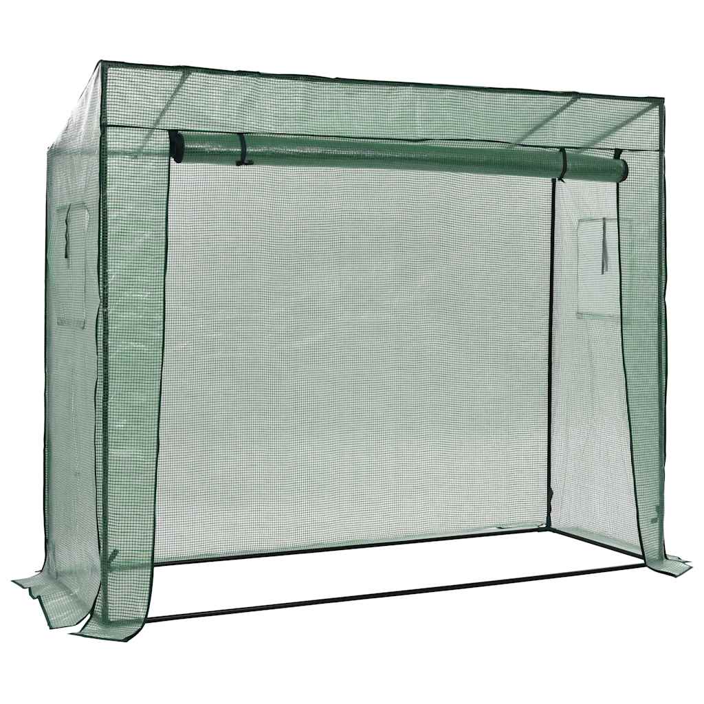 vidaXL Begehbares Gewächshaus 200 x 80 x 173 cm