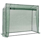 vidaXL Begehbares Gewächshaus 200 x 80 x 173 cm