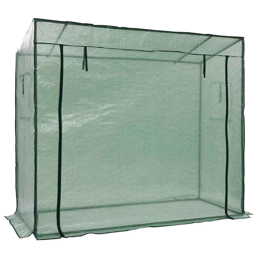 vidaXL Begehbares Gewächshaus 200 x 80 x 173 cm
