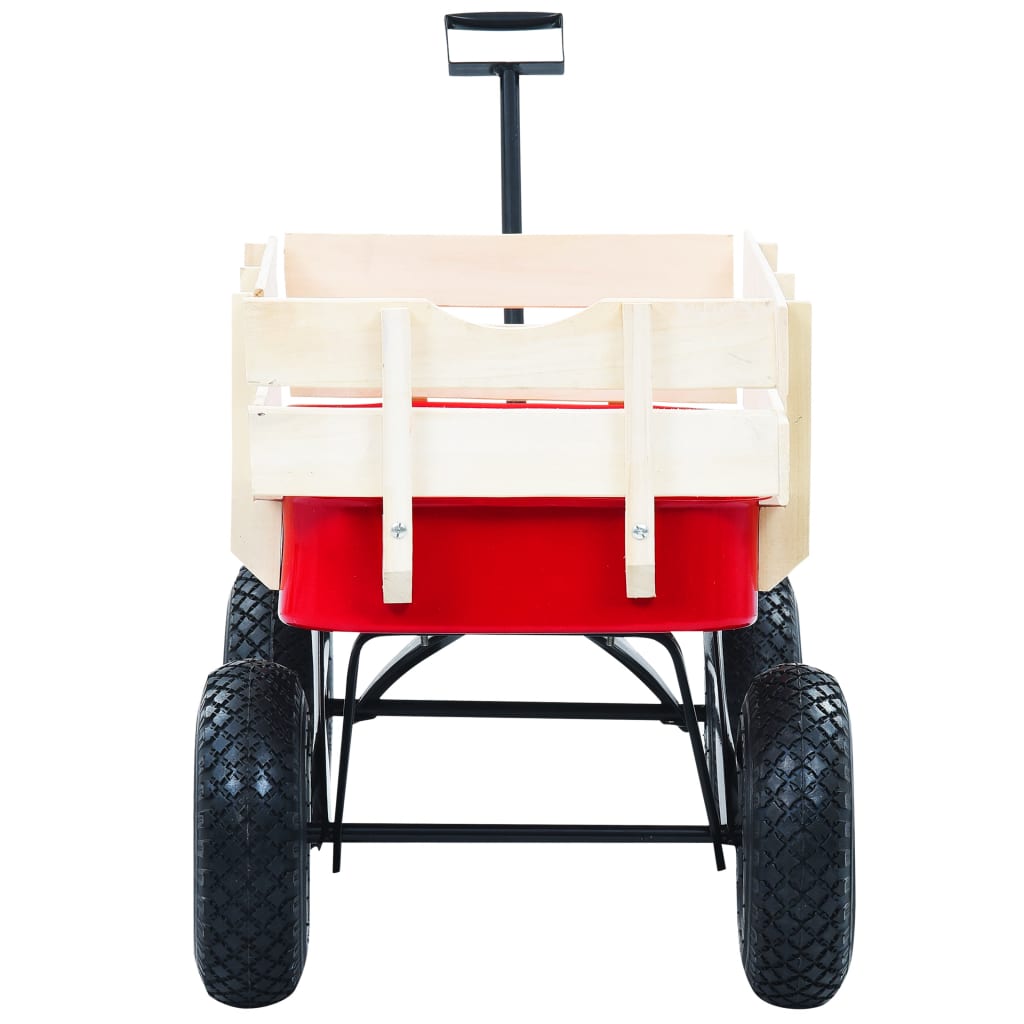 vidaXL Handwagen 150 kg Rot