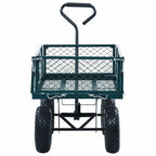 vidaXL Gartenwagen Grün 250 kg