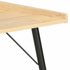 vidaXL Schreibtisch Eiche 90×50×79 cm