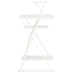 vidaXL Schreibtisch mit Regal Weiß 116×50×93 cm