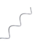 vidaXL Gabionen-Spiralen 24 Stk. Verzinkter Stahl 100 cm