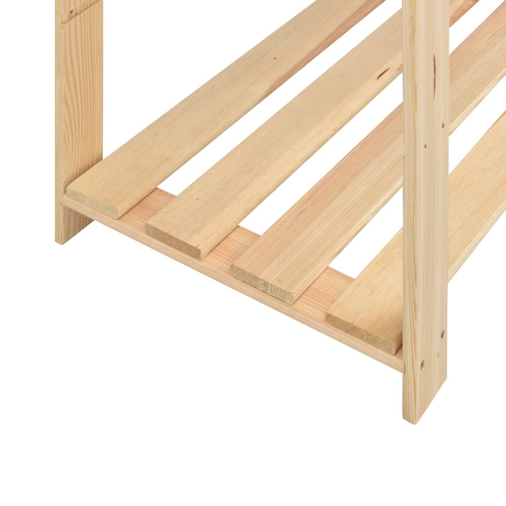 vidaXL Lagerregal mit 5 Böden 170×38×170 cm Kiefer Massivholz 500 kg
