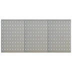 vidaXL Werkzeugwand 3 Stk. 40×58 cm Stahl