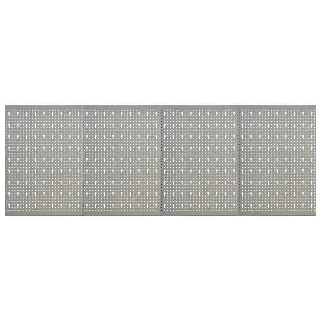 vidaXL Werkzeugwand 4 Stk. 40×58 cm Stahl