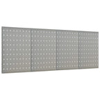 vidaXL Werkzeugwand 4 Stk. 40×58 cm Stahl