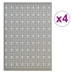 vidaXL Werkzeugwand 4 Stk. 40×58 cm Stahl