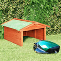 vidaXL Roboter-Rasenmäher Garage 72x87x50 cm Massivholz Tanne