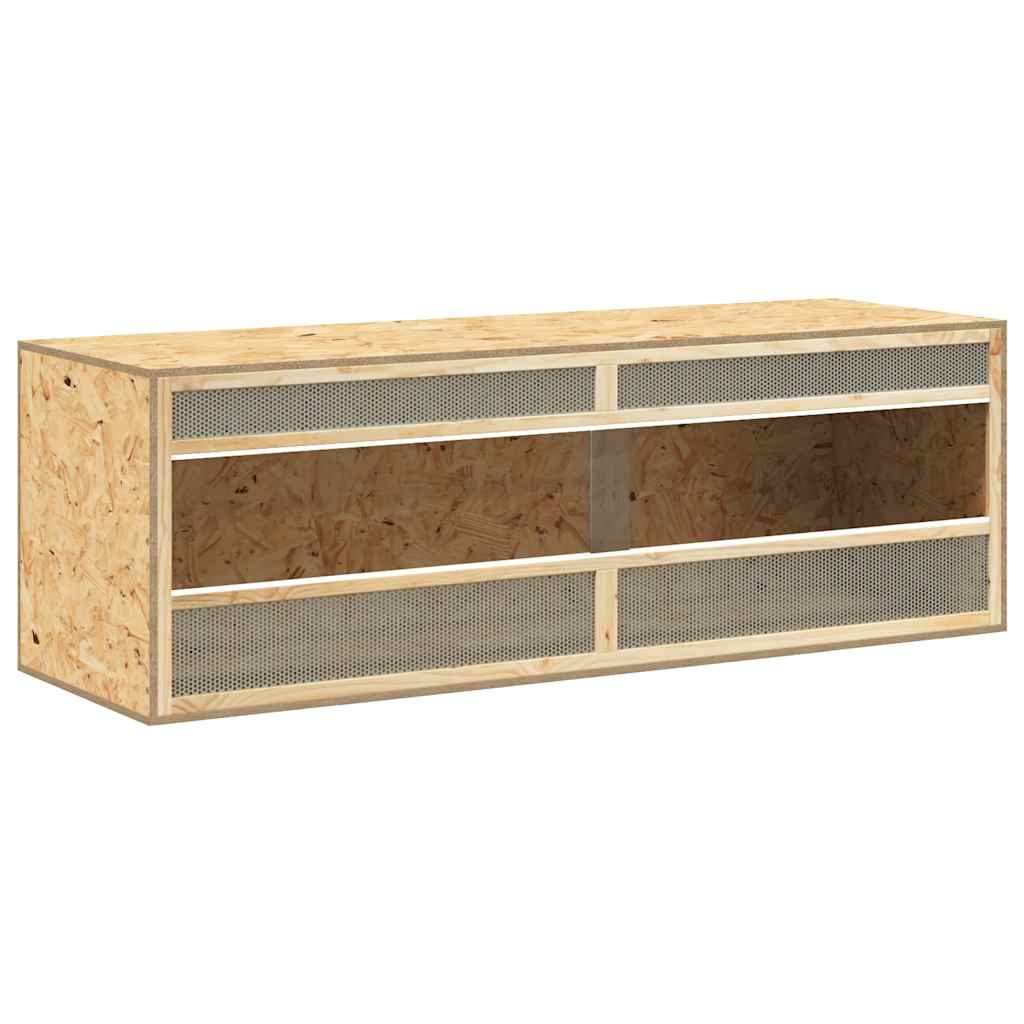 vidaXL Terrarium Holzwerkstoff 144x46x48 cm