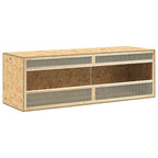 vidaXL Terrarium Holzwerkstoff 144x46x48 cm