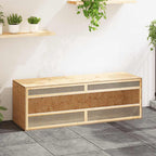 vidaXL Terrarium Holzwerkstoff 144x46x48 cm