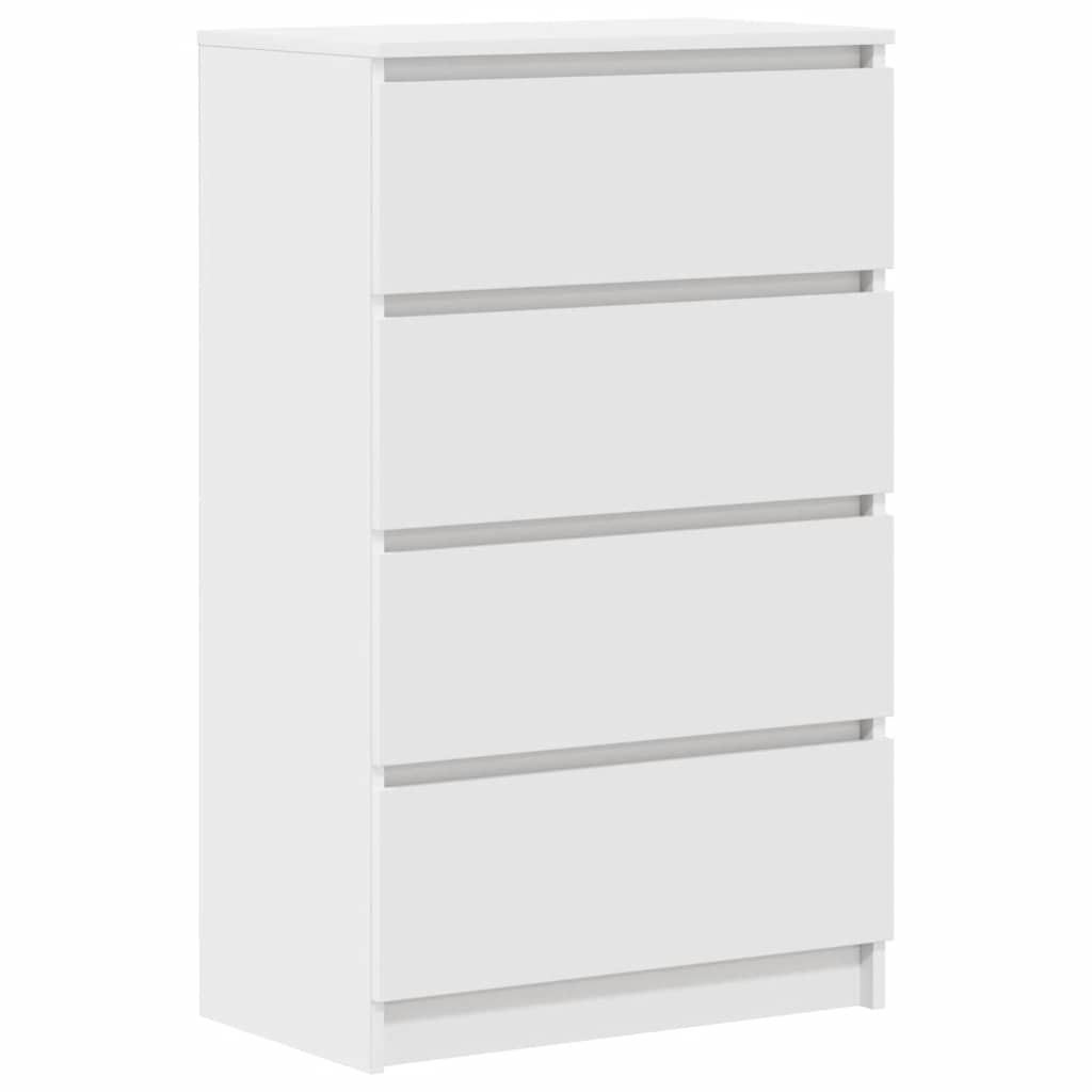 vidaXL Sideboard Weiß 60x35x98,5 cm Holzwerkstoff