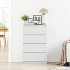 vidaXL Sideboard Weiß 60x35x98,5 cm Holzwerkstoff