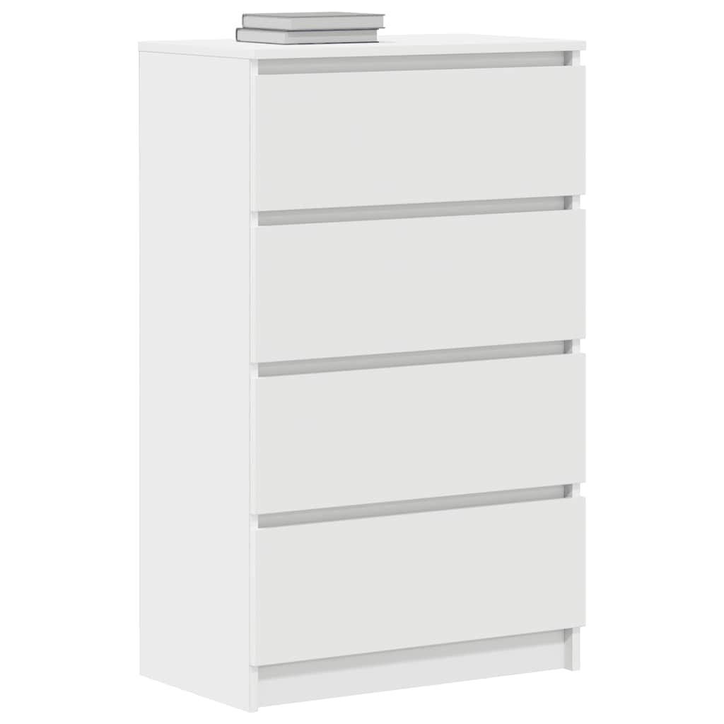 vidaXL Sideboard Weiß 60x35x98,5 cm Holzwerkstoff