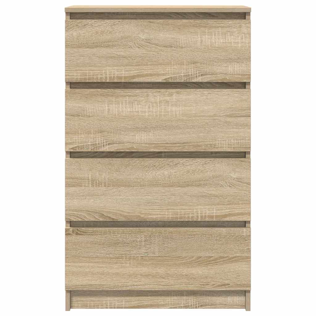 vidaXL Sideboard Sonoma-Eiche 60x35x98,5 cm Holzwerkstoff