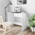 vidaXL Schreibtisch Hochglanz-Grau 90x40x72 cm Holzwerkstoff