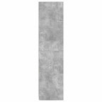 vidaXL Kleiderschrank Schubladen Betongrau 50x50x200cm Holzwerkstoff