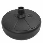 vidaXL Sonnenschirmständer Sand/Wasser 15 L Schwarz