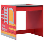vidaXL 3-tlg. Kinder-Sitzgruppe Feuerwehrauto-Design Holz