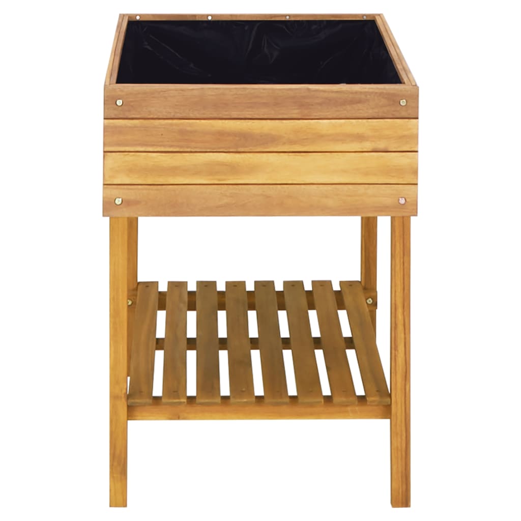 vidaXL Hochkübel 78,5 x 58,5 x 78,5 cm Massivholz Akazie