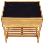 vidaXL Hochkübel 78,5 x 58,5 x 78,5 cm Massivholz Akazie