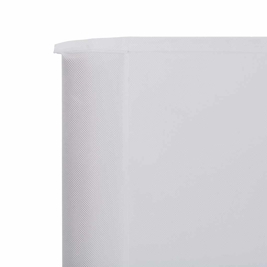 vidaXL 3-teiliges Windschutzgewebe 400 x 80 cm Sandweiß
