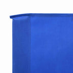 vidaXL 5-teiliges Windschutzgewebe 600 x 80 cm Azurblau