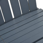 vidaXL Adirondack-Doppelstuhl Holz Grau