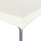 vidaXL Pavillon 300 x 300 cm Creme Aluminium