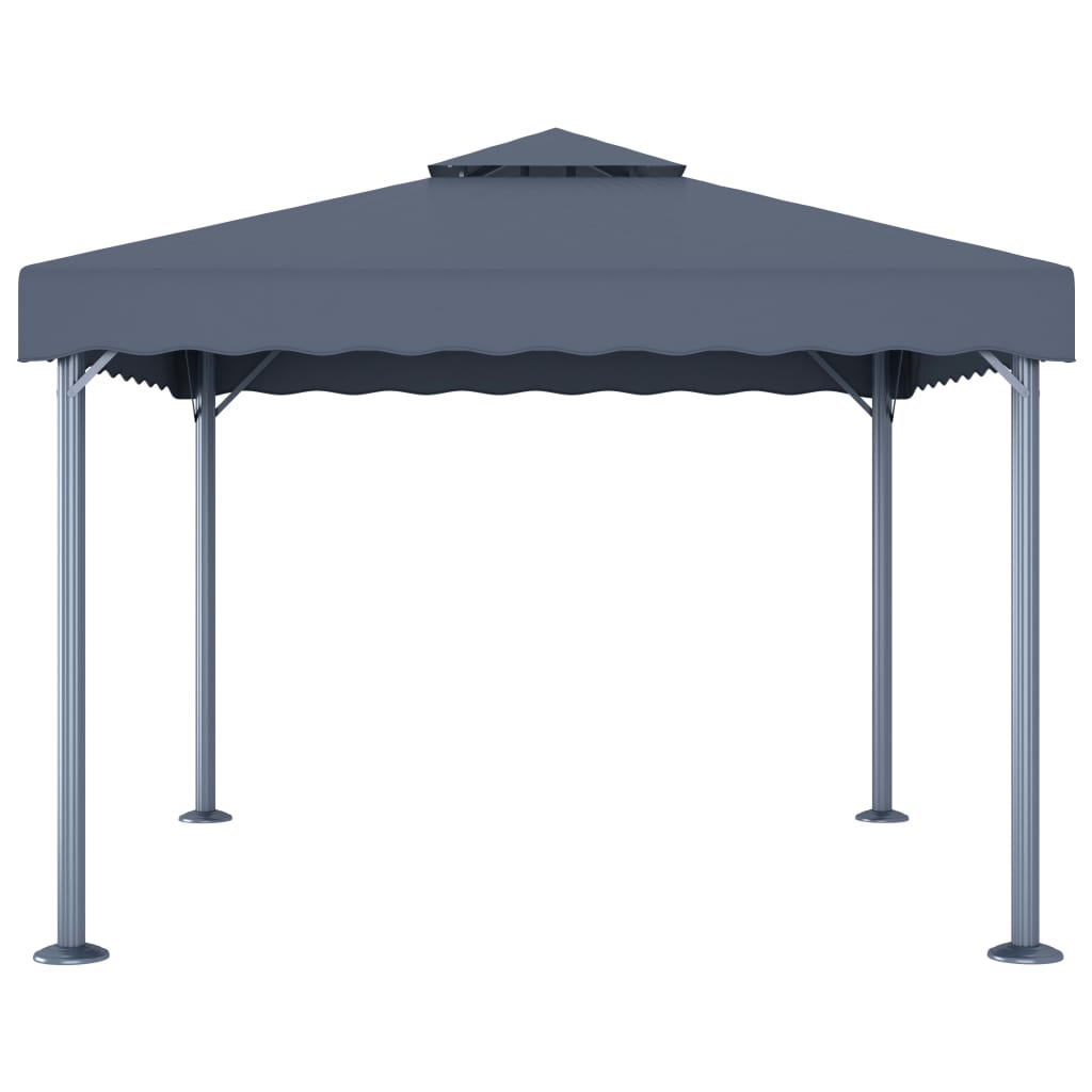 vidaXL Pavillon 300 x 300 cm Creme Aluminium