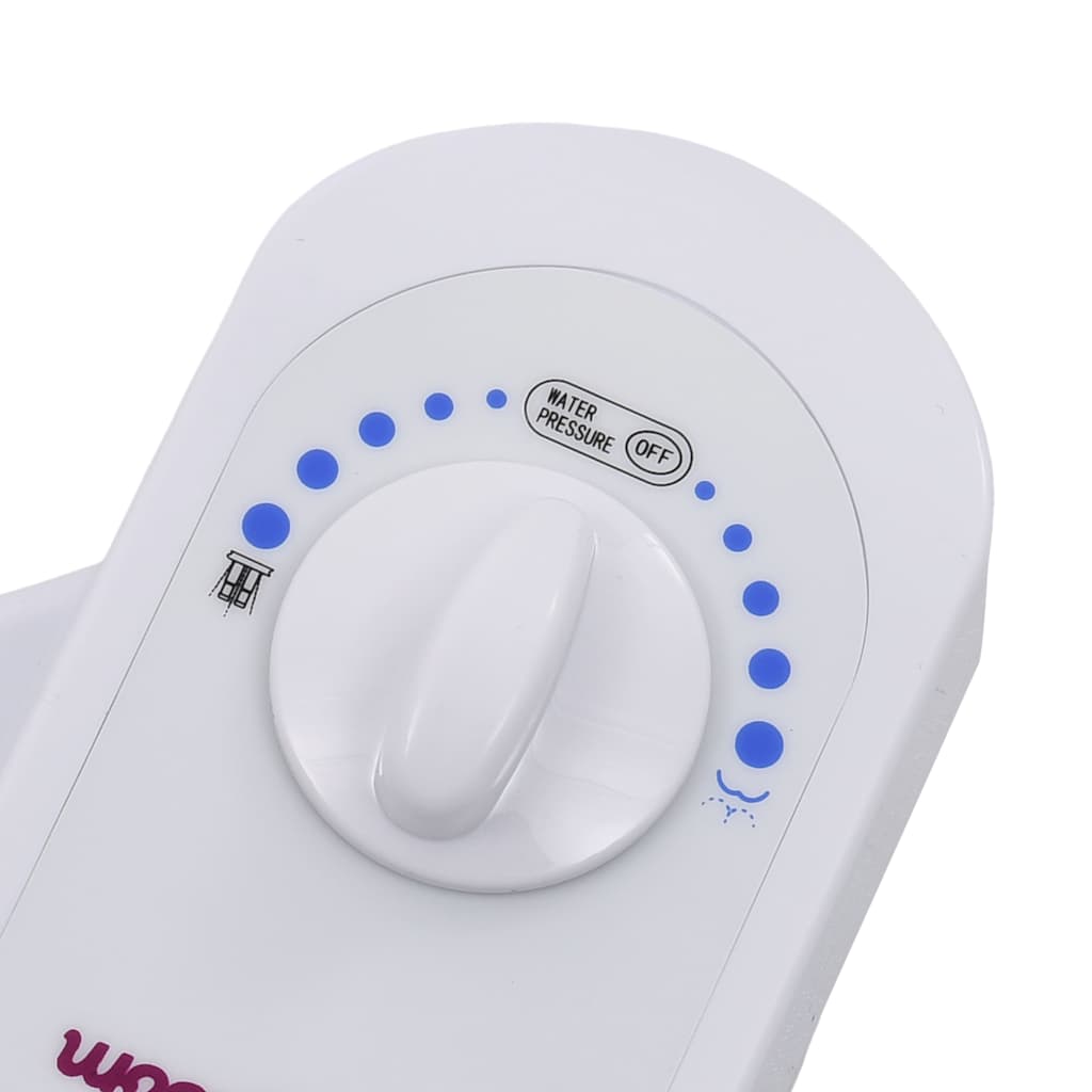 vidaXL Bidet-Aufsatz für Toilettensitz Einzeldüse