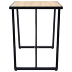 vidaXL Esstisch Eichenfarbe 120x60x75 cm MDF