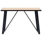 vidaXL Esstisch Eichenfarbe 120x60x75 cm MDF
