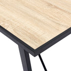 vidaXL Esstisch Eichenfarbe 120x60x75 cm MDF