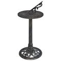 vidaXL Sonnenuhr Bronze 35,5 x 82 cm Kunststoff