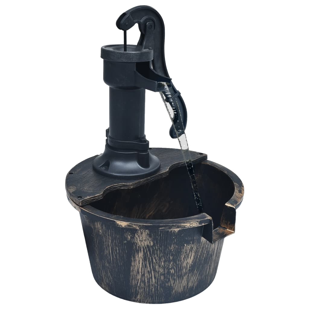 vidaXL Gartenbrunnen mit Pumpe