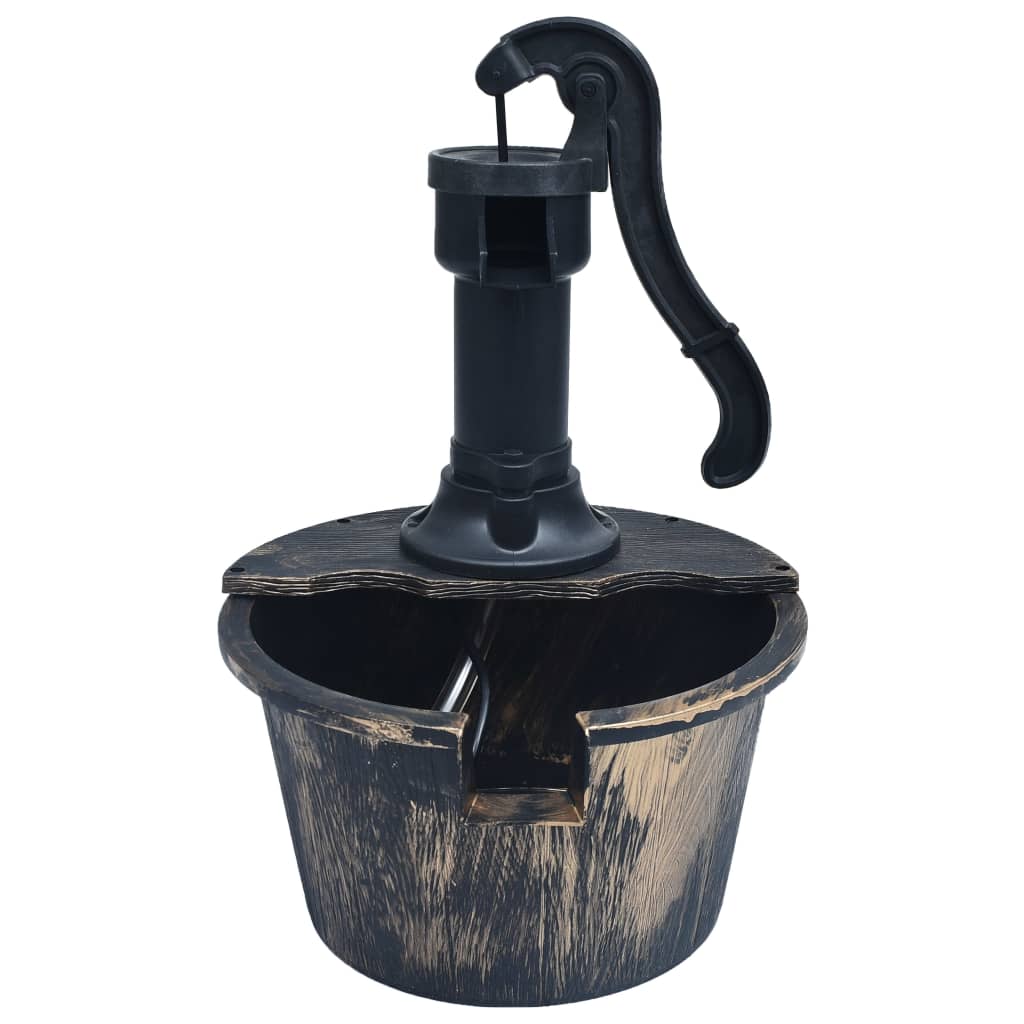 vidaXL Gartenbrunnen mit Pumpe