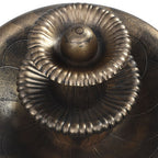 vidaXL Vogelbad mit Springbrunnen Bronzen 50×91 cm Kunststoff