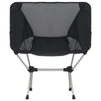 vidaXL Klappbare Campingstühle 2 Stk. mit Tragetasche 54x50x65 cm Alu