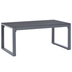 vidaXL Couchtisch 90×50×40 cm Aluminium