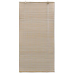 vidaXL Bambusrollos Natur 2 Stk. 120x160 cm