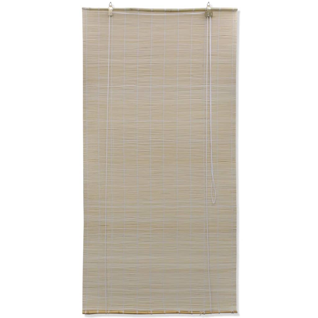vidaXL Bambusrollos Natur 4 Stk. 120x160 cm