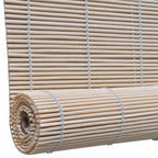 vidaXL Bambusrollos Natur 4 Stk. 120x160 cm