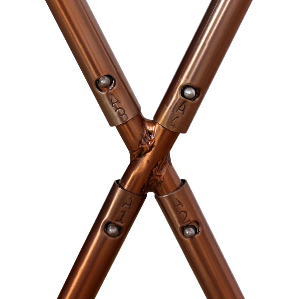 vidaXL Schmetterlingsessel 2 Stk. Mehrfarbig Chindi Stoff