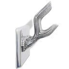 vidaXL Garderobenleisten 4 Stk. Silbern Aluminium
